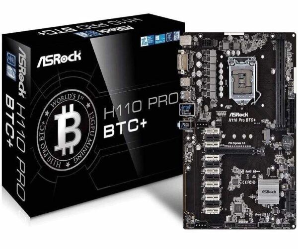 مادربرد ماینینگ ازراک مدل H110 Pro BTC Plus