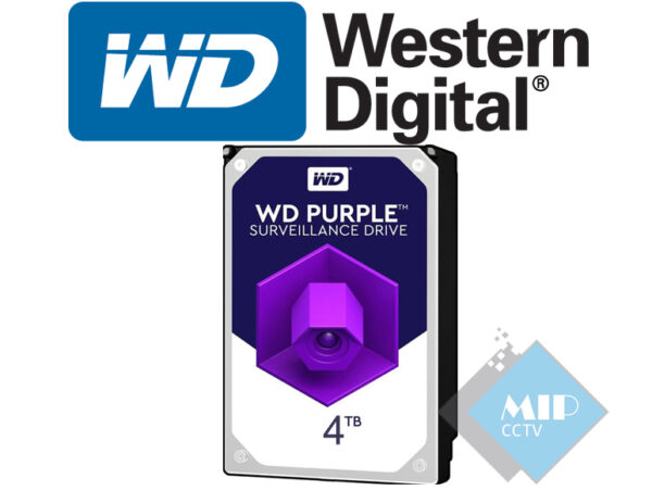 هارددیسک اینترنال وسترن دیجیتال مدل Purple WD60PURZ ظرفیت 4 ترابایت