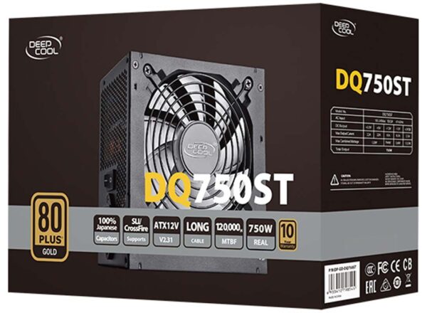 پاور کامپیوتر دیپ کول DQ750ST 750W